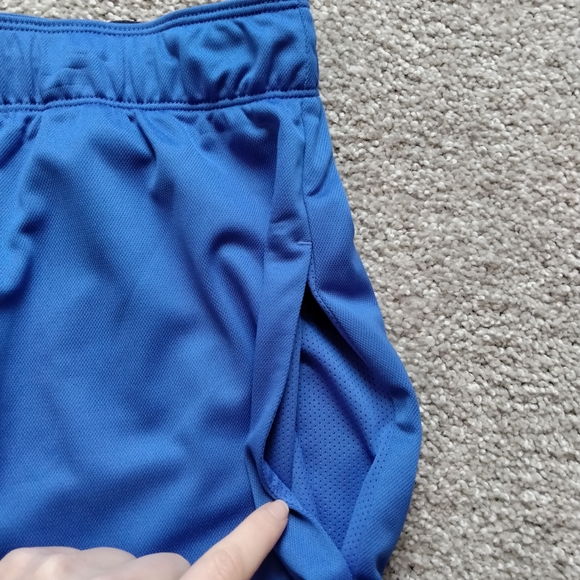 NWT 3X Nike Dri-Fit Loose Royal Blue Active Gym Training Mesh Shorts - Picture 6 of 10